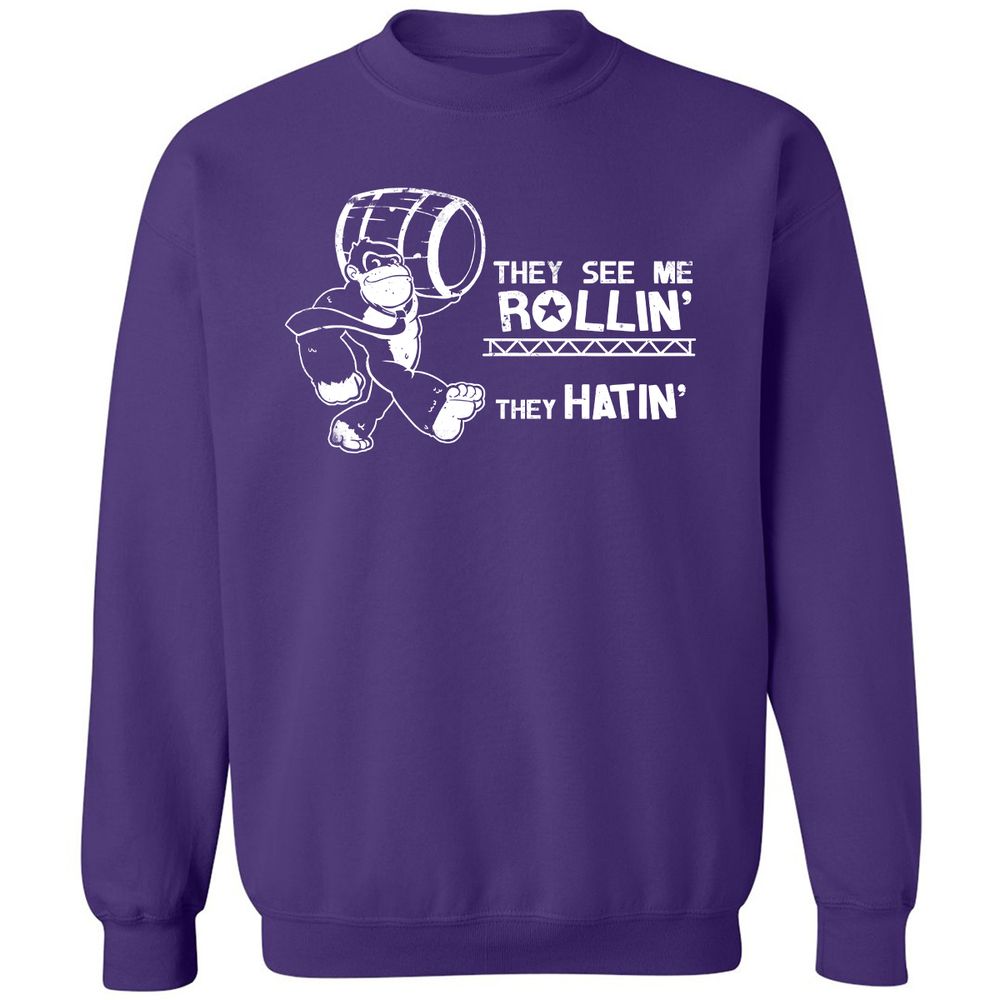 Classic Unisex Sweatshirt - NDL3TBHW - Purple - 6