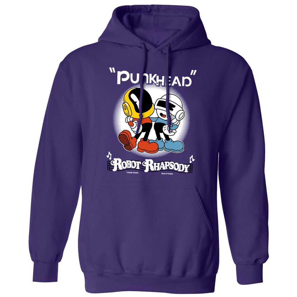 Classic Unisex Hoodie - UL7XLKLM - Purple - 6