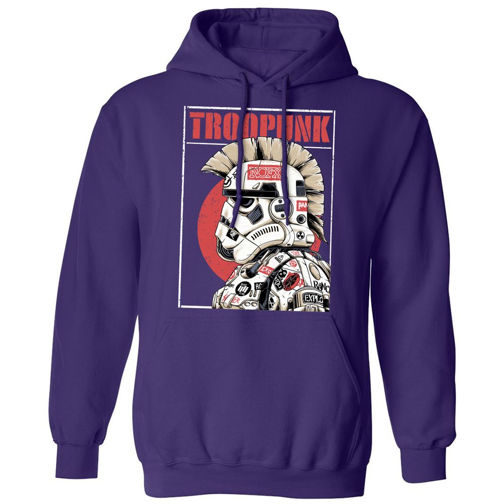 Classic Unisex Hoodie - W11QX6YB - Purple - 6