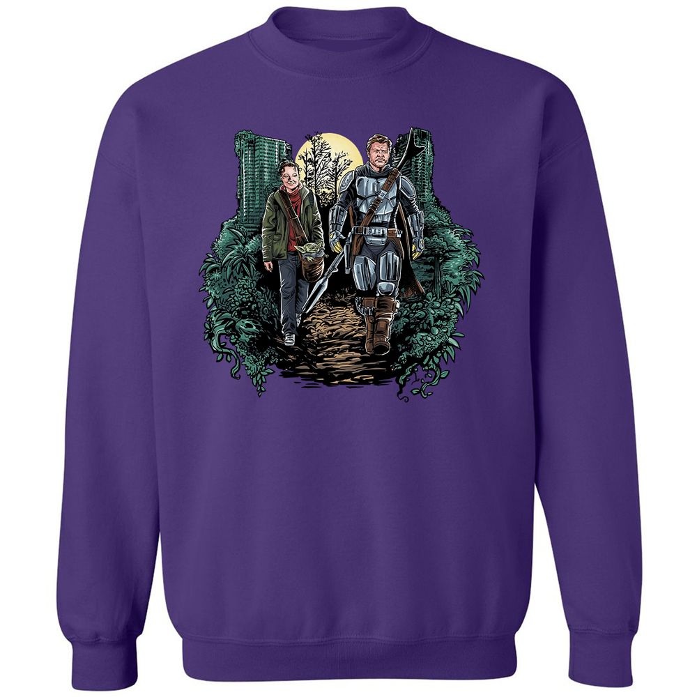 Classic Unisex Sweatshirt - NTAJ34GA - Purple - 6