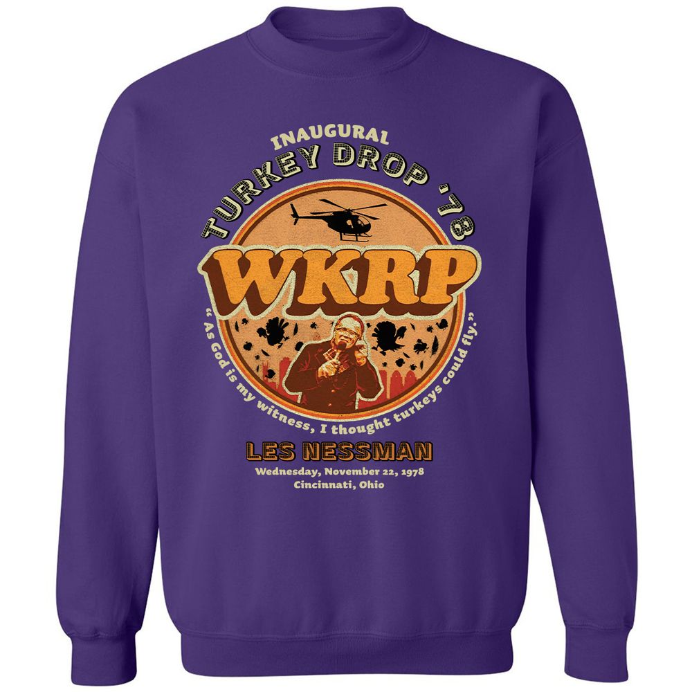 Classic Unisex Sweatshirt - HX3KZ618 - Purple - 6