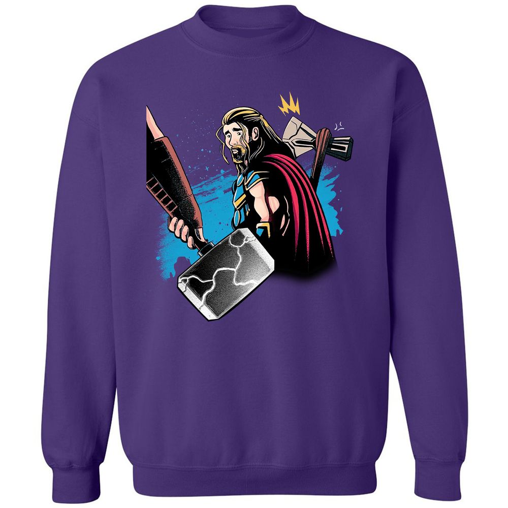 Classic Unisex Sweatshirt - 81FTLT7T - Purple - 6