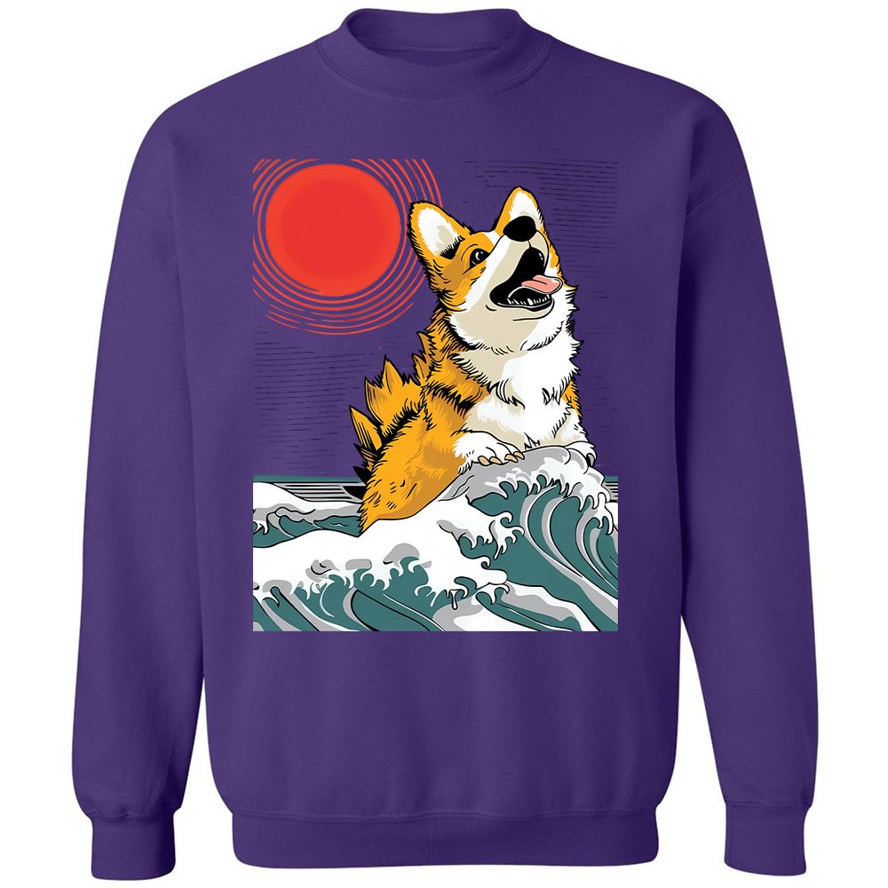 Classic Unisex Sweatshirt - 74J2NTVE - Purple - 6