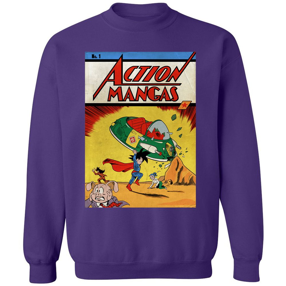 Classic Unisex Sweatshirt - RCSR7HLJ - Purple - 6