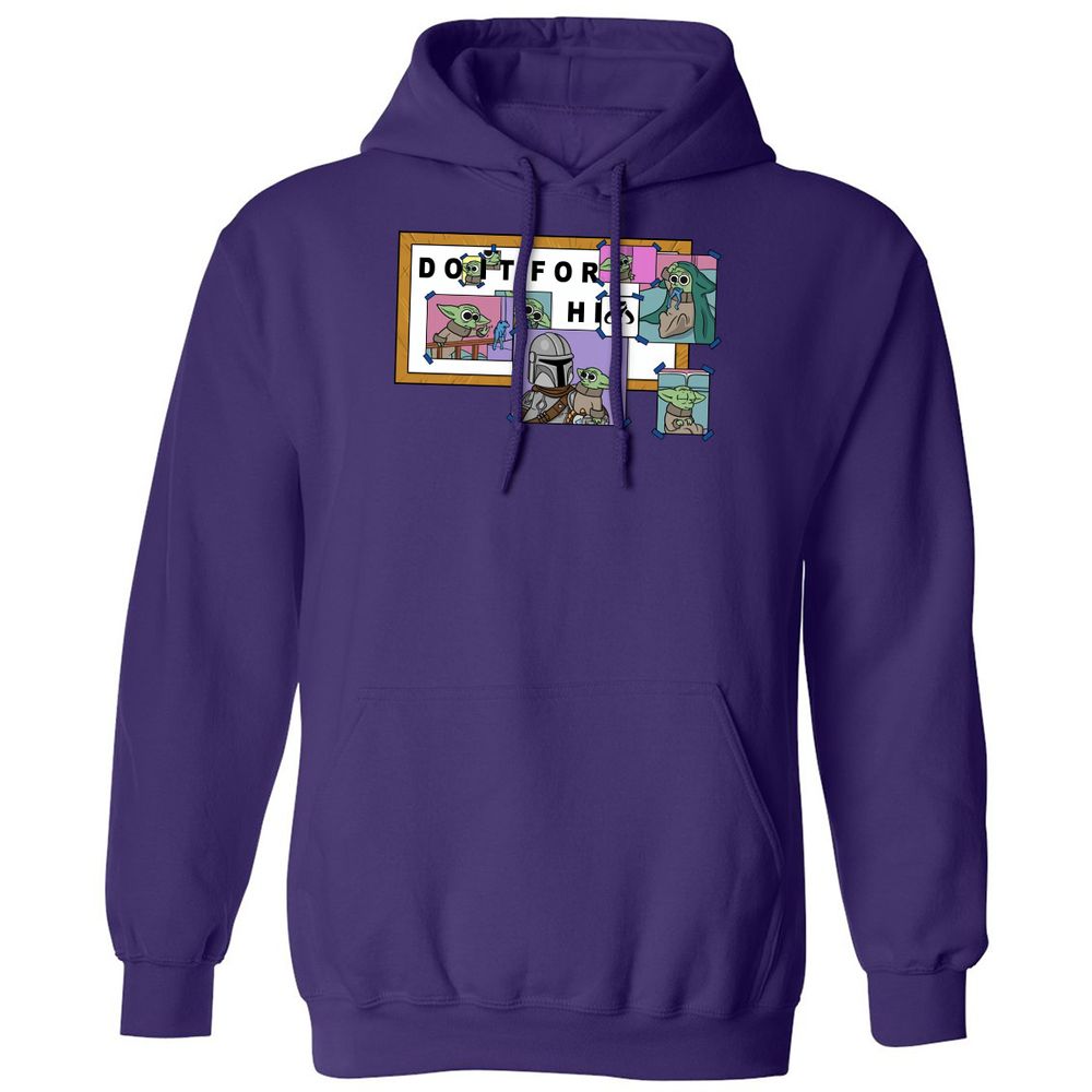 Classic Unisex Hoodie - QJ9E94RV - Purple - 6