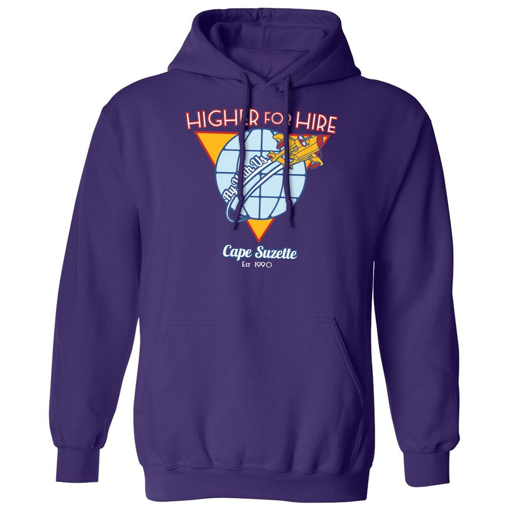 Classic Unisex Hoodie - B5CBX5A9 - Purple - 6