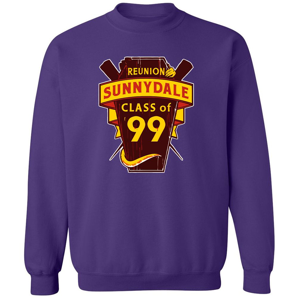 Classic Unisex Sweatshirt - 6L3CS1SZ - Purple - 6