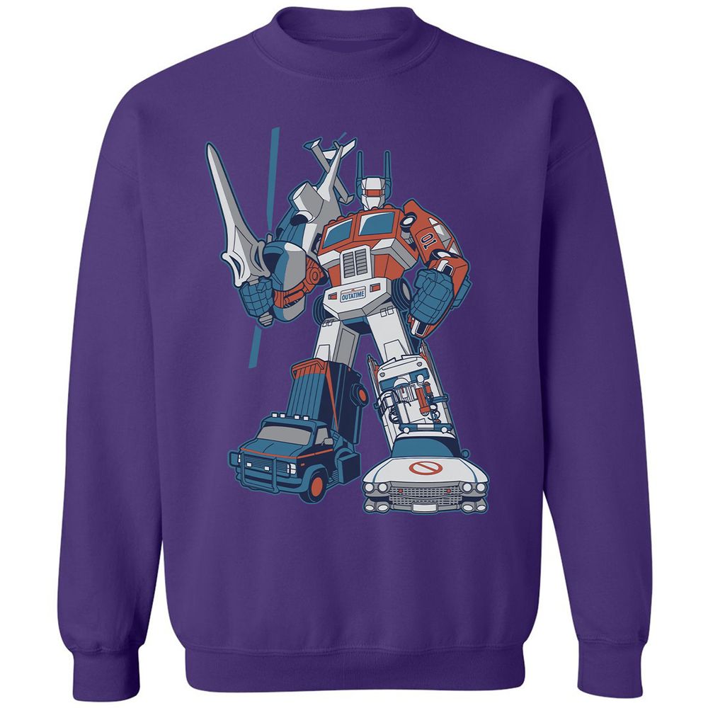 Classic Unisex Sweatshirt - KFD9HWFJ - Purple - 6