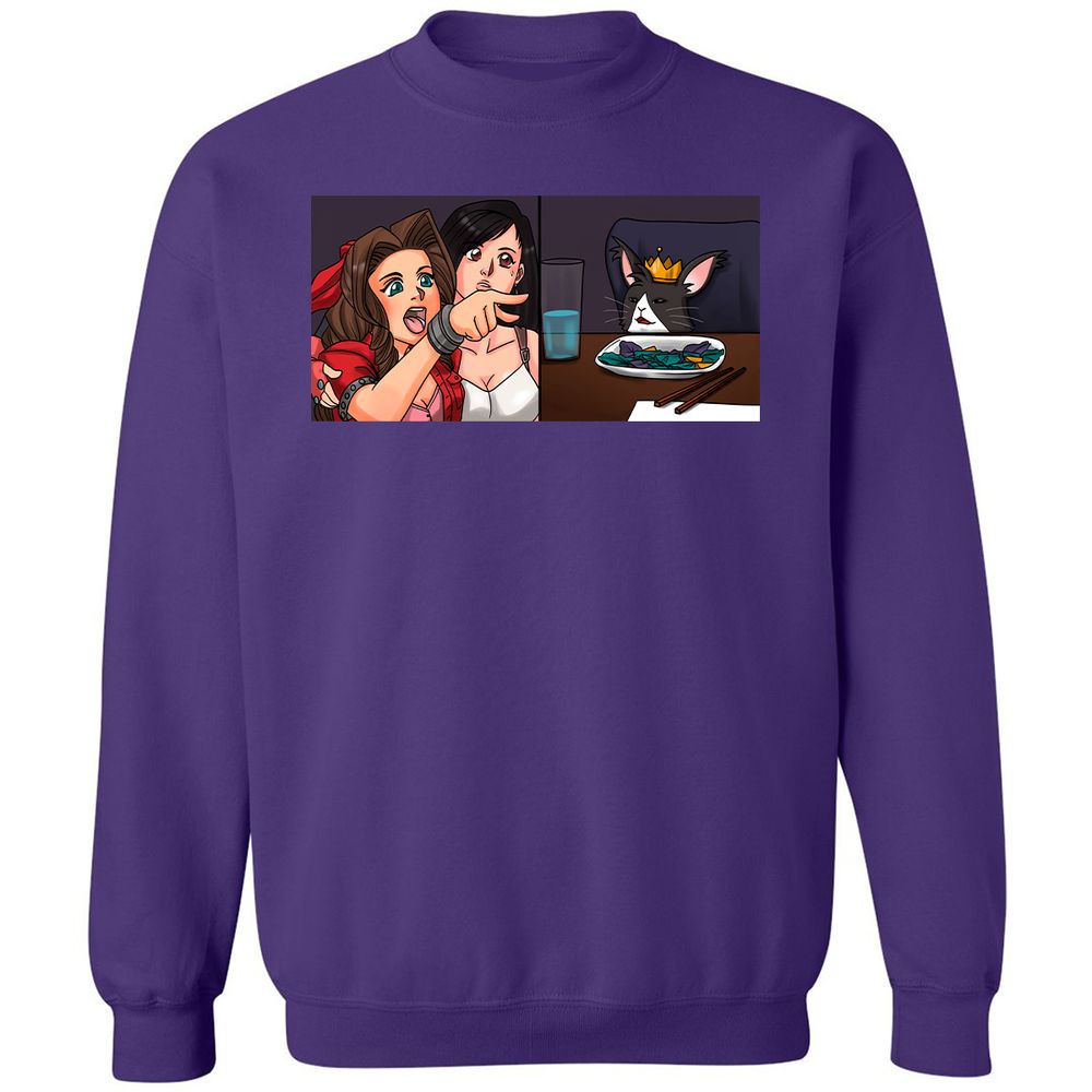 Classic Unisex Sweatshirt - Y73JJ5EH - Purple - 6