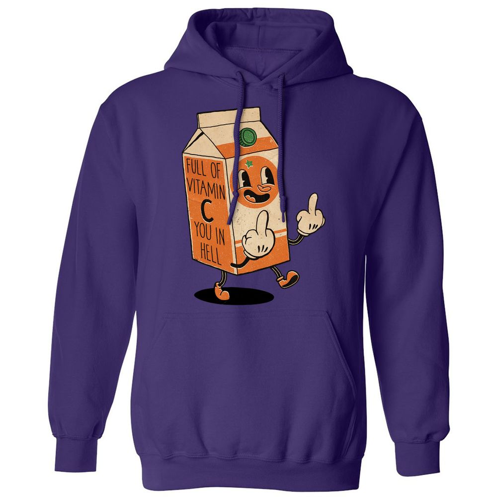 Classic Unisex Hoodie - C69T7G1G - Purple - 6