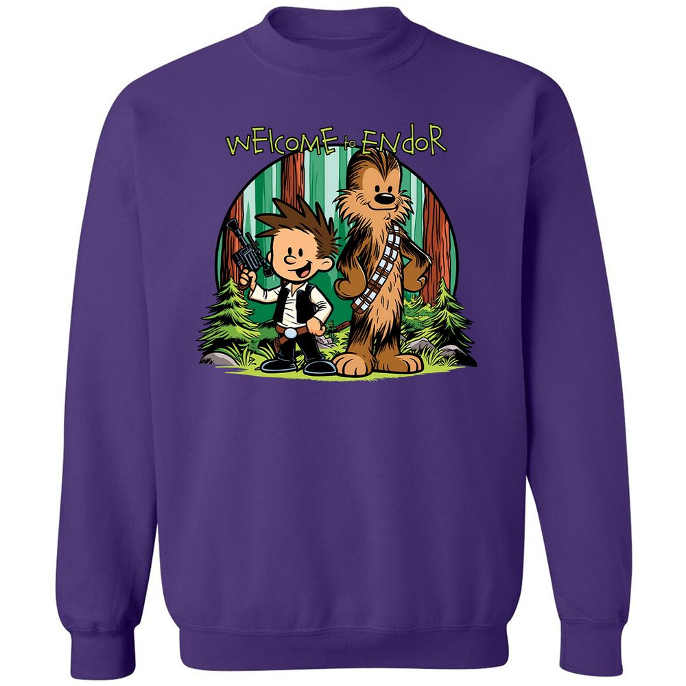 Classic Unisex Sweatshirt - NNQMPPGH - Purple - 6