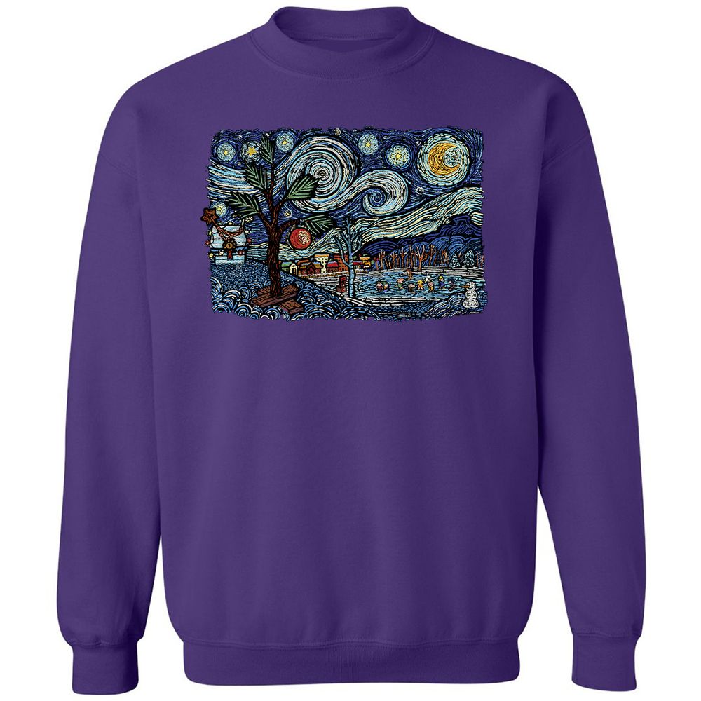 Classic Unisex Sweatshirt - LBCLUXZK - Purple - 6