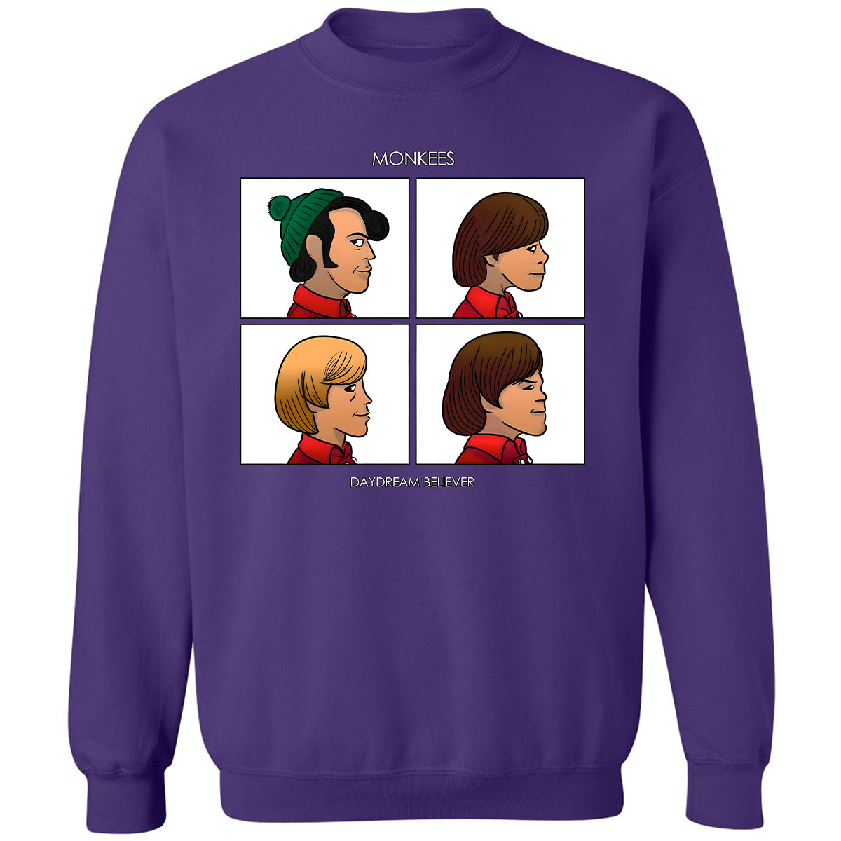 Classic Unisex Sweatshirt - TJV9AY2X - Purple - 6