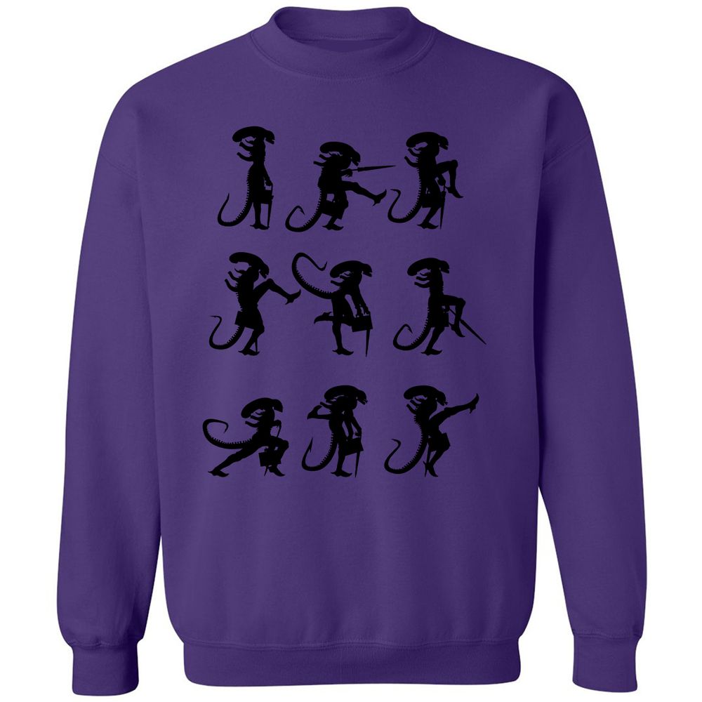 Classic Unisex Sweatshirt - EBZKA8NG - Purple - 6