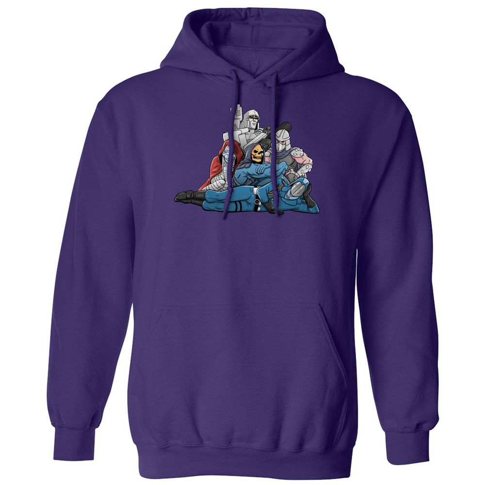 Classic Unisex Hoodie - JAPRUFF8 - Purple - 6