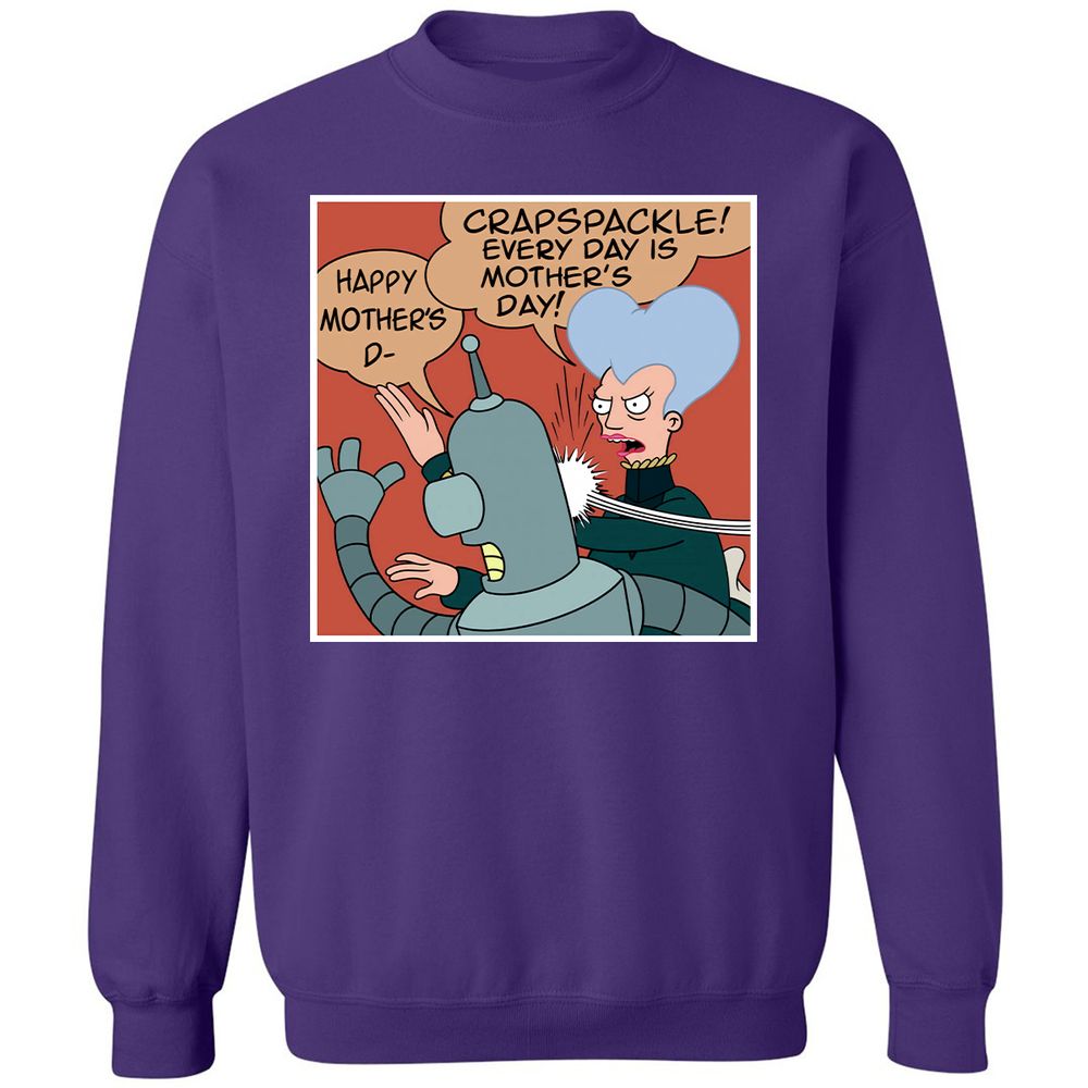 Classic Unisex Sweatshirt - 9AACLGGR - Purple - 6