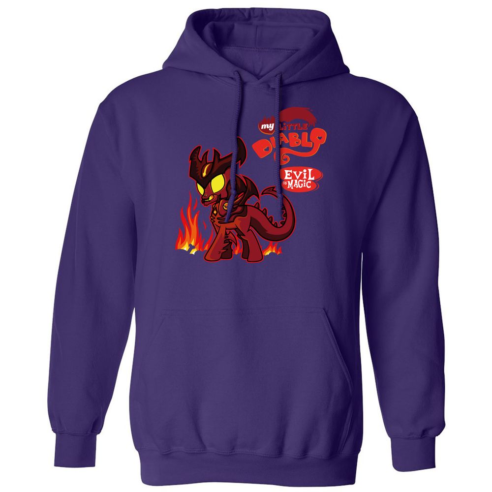 Classic Unisex Hoodie - 3M8PPX4M - Purple - 6