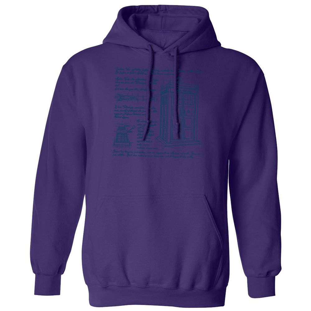 Classic Unisex Hoodie - S2HKHP7Z - Purple - 6
