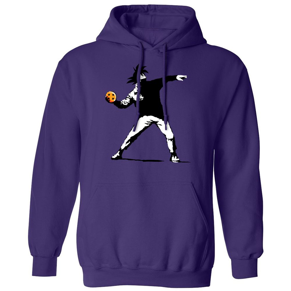 Classic Unisex Hoodie - RA7H57FW - Purple - 6