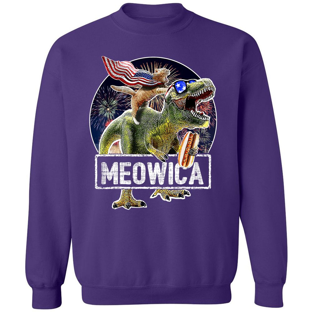 Classic Unisex Sweatshirt - MLB6BJZF - Purple - 6