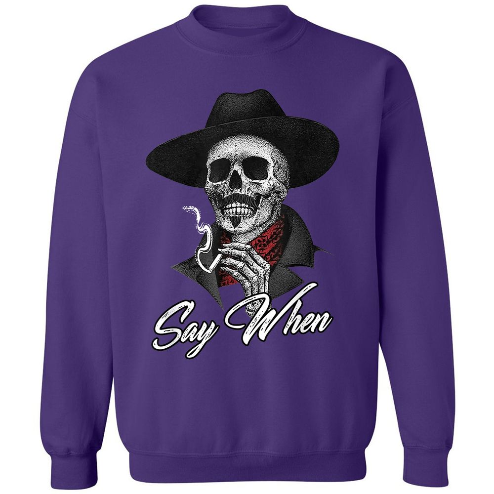 Classic Unisex Sweatshirt - PWL3MBLH - Purple - 6