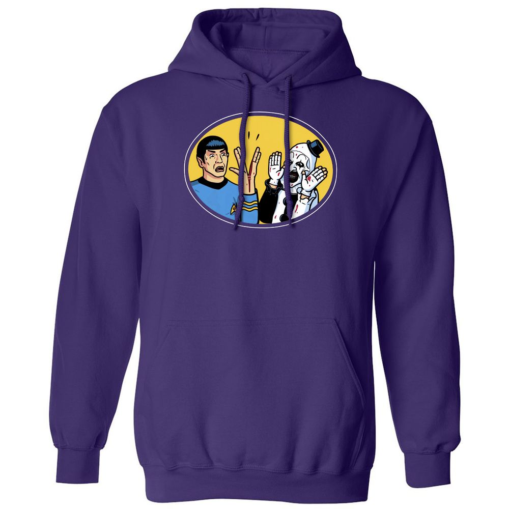 Classic Unisex Hoodie - Q565YQHE - Purple - 6
