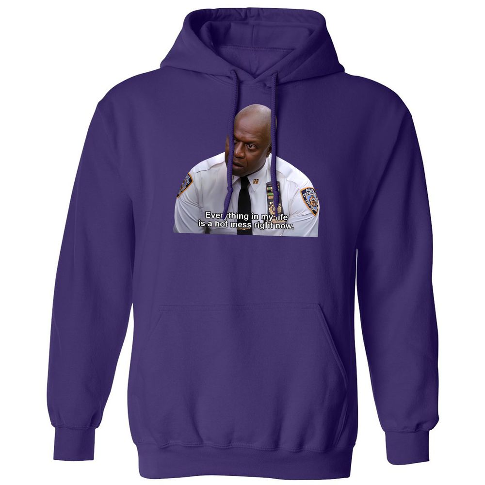 Classic Unisex Hoodie - SLKQNZQH - Purple - 6