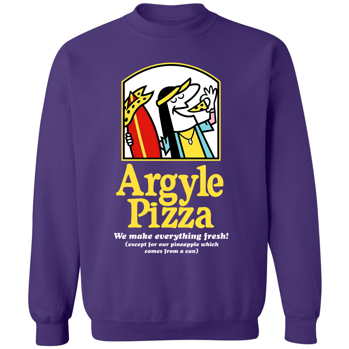 Classic Unisex Sweatshirt - DY5SFYZU - Purple - 6