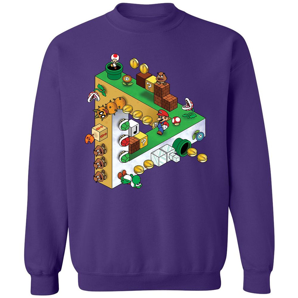 Classic Unisex Sweatshirt - SJVGZ3X7 - Purple - 6