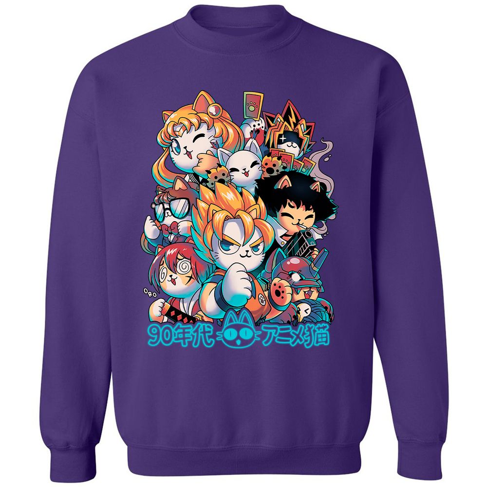 Classic Unisex Sweatshirt - 7Q45MECR - Purple - 6