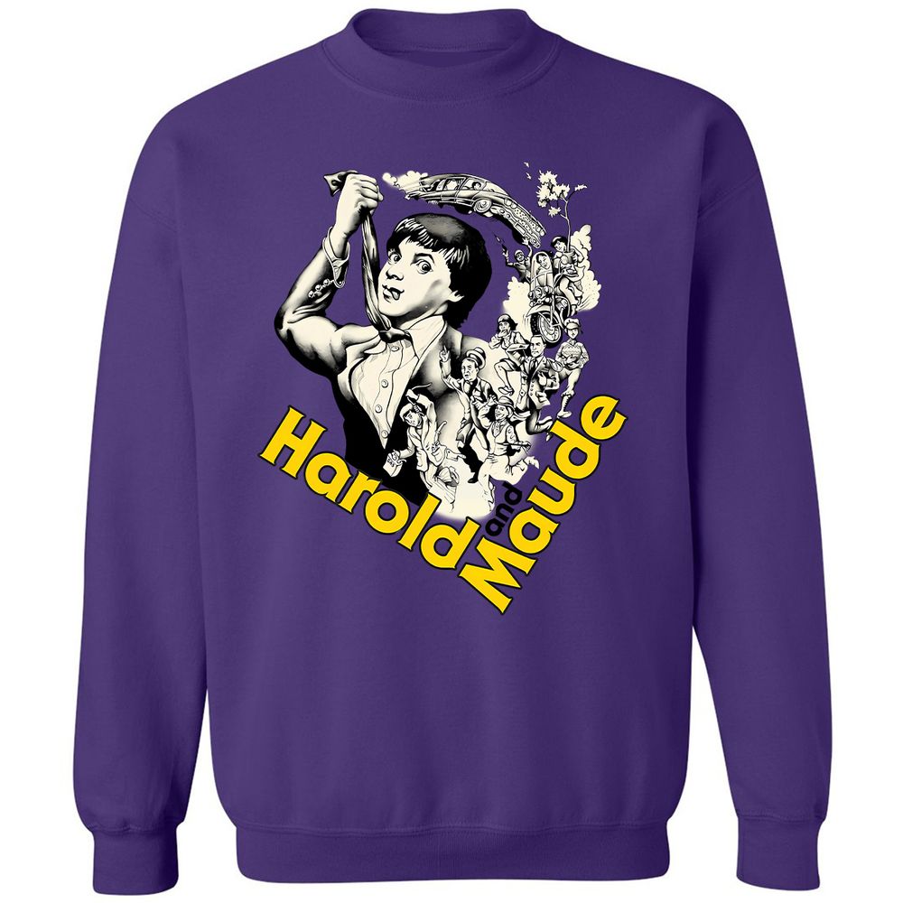 Classic Unisex Sweatshirt - Q8ZWV8F6 - Purple - 6
