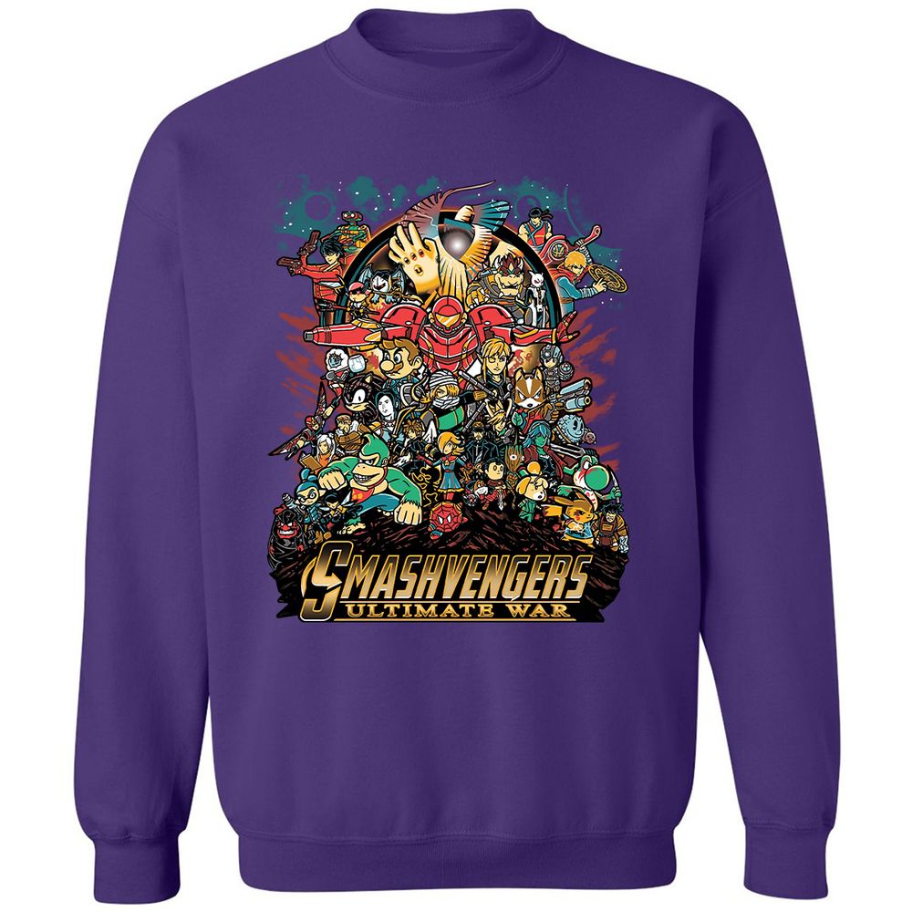 Classic Unisex Sweatshirt - C71PC22R - Purple - 6