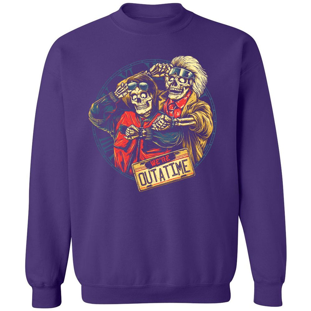 Classic Unisex Sweatshirt - B4HX1HPK - Purple - 6
