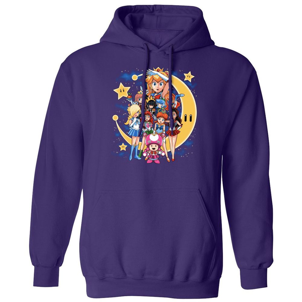 Classic Unisex Hoodie - BUPJA375 - Purple - 6