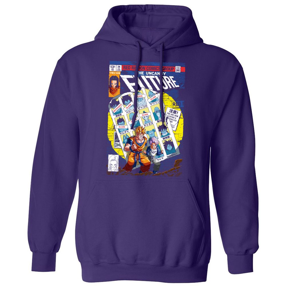 Classic Unisex Hoodie - TDD43BXV - Purple - 6