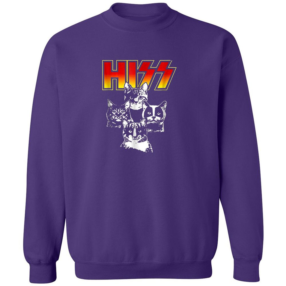 Classic Unisex Sweatshirt - P758QQPV - Purple - 6