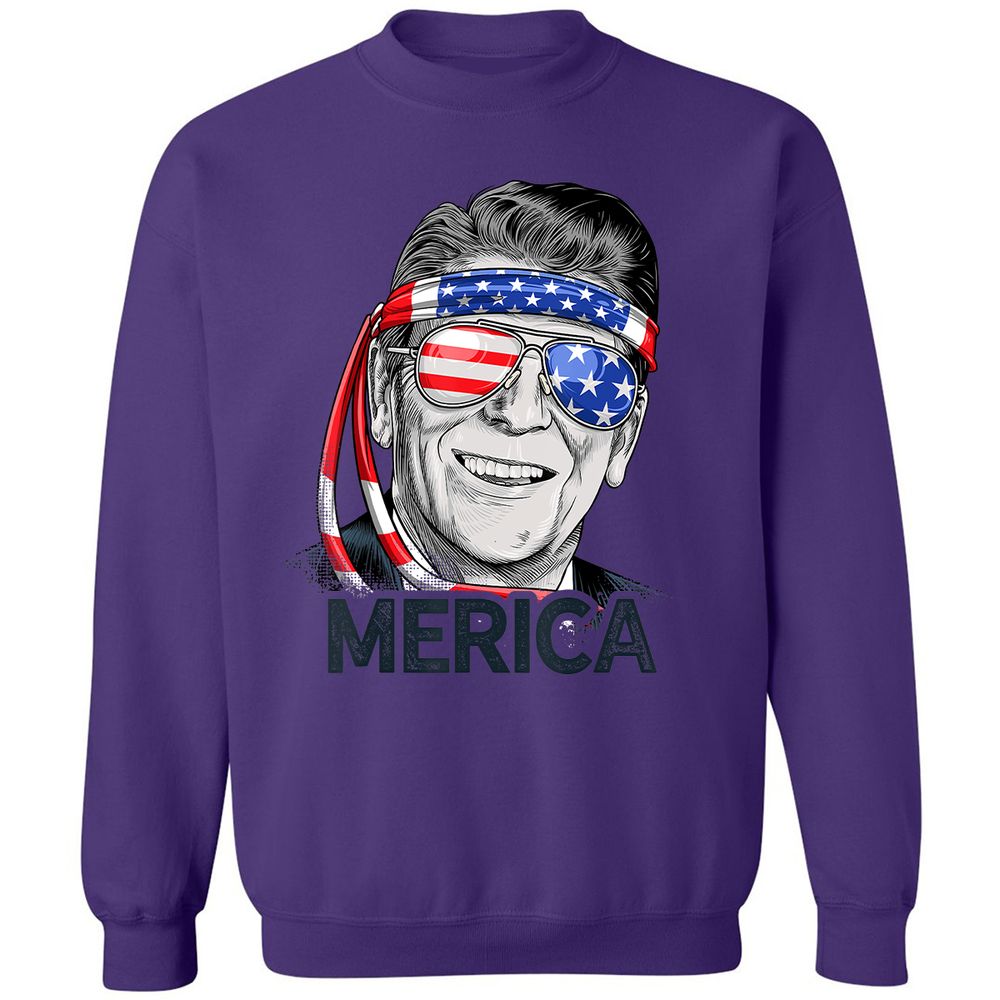 Classic Unisex Sweatshirt - UZN4PEPU - Purple - 6
