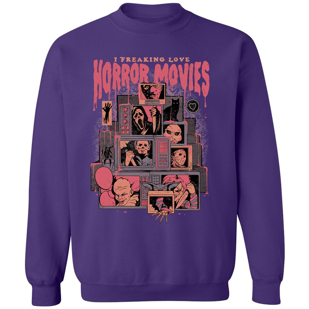 Classic Unisex Sweatshirt - C95R16MQ - Purple - 6