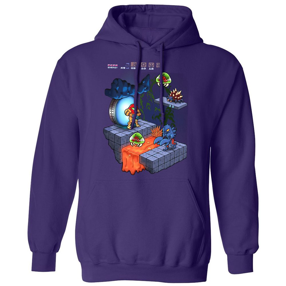 Classic Unisex Hoodie - EWH7MKDW - Purple - 6