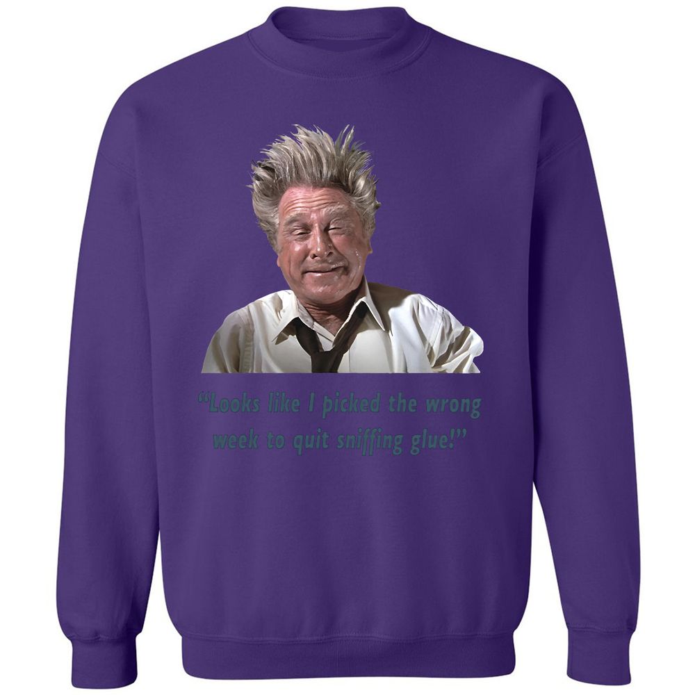 Classic Unisex Sweatshirt - Q49VUEJR - Purple - 6