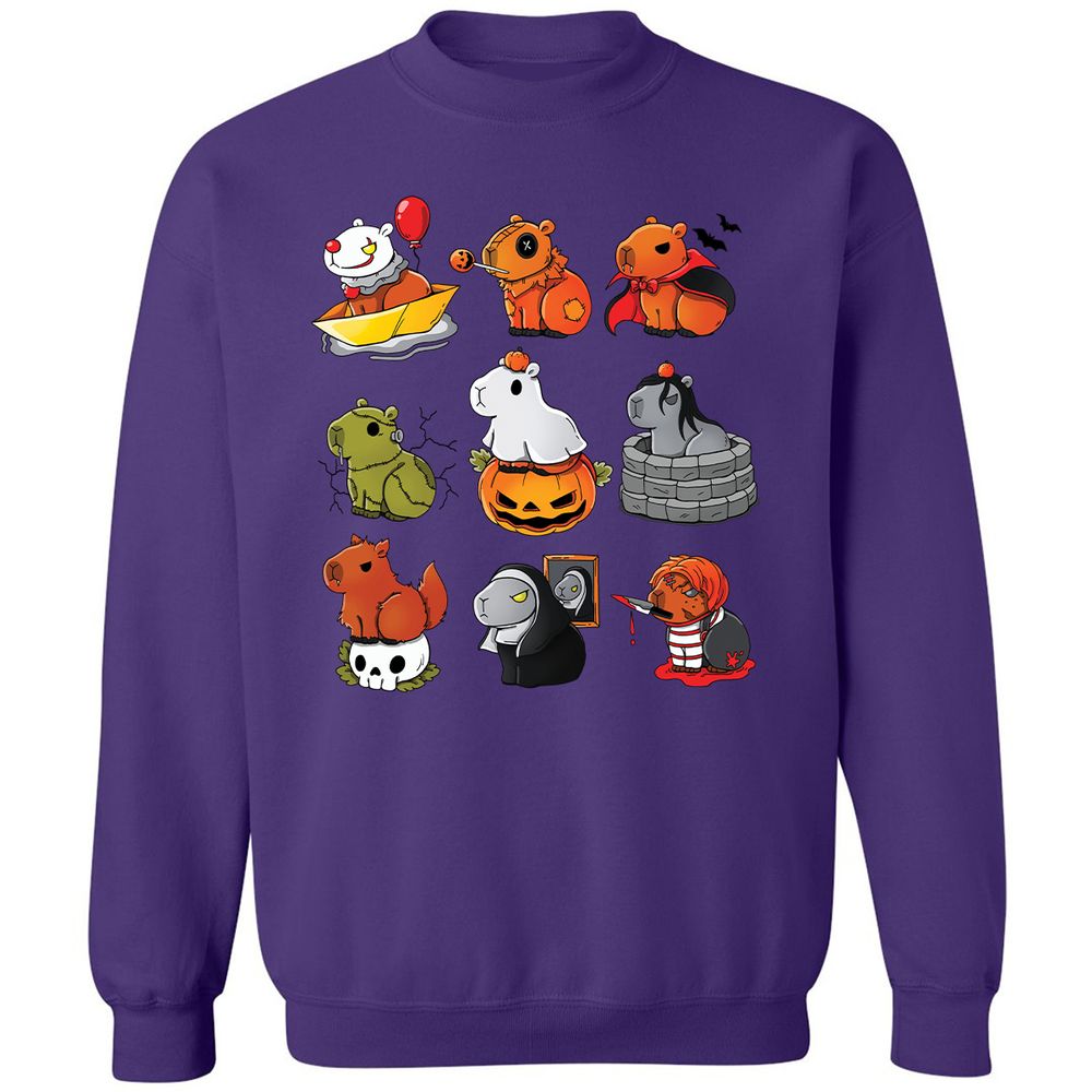 Classic Unisex Sweatshirt - UJS798XV - Purple - 6