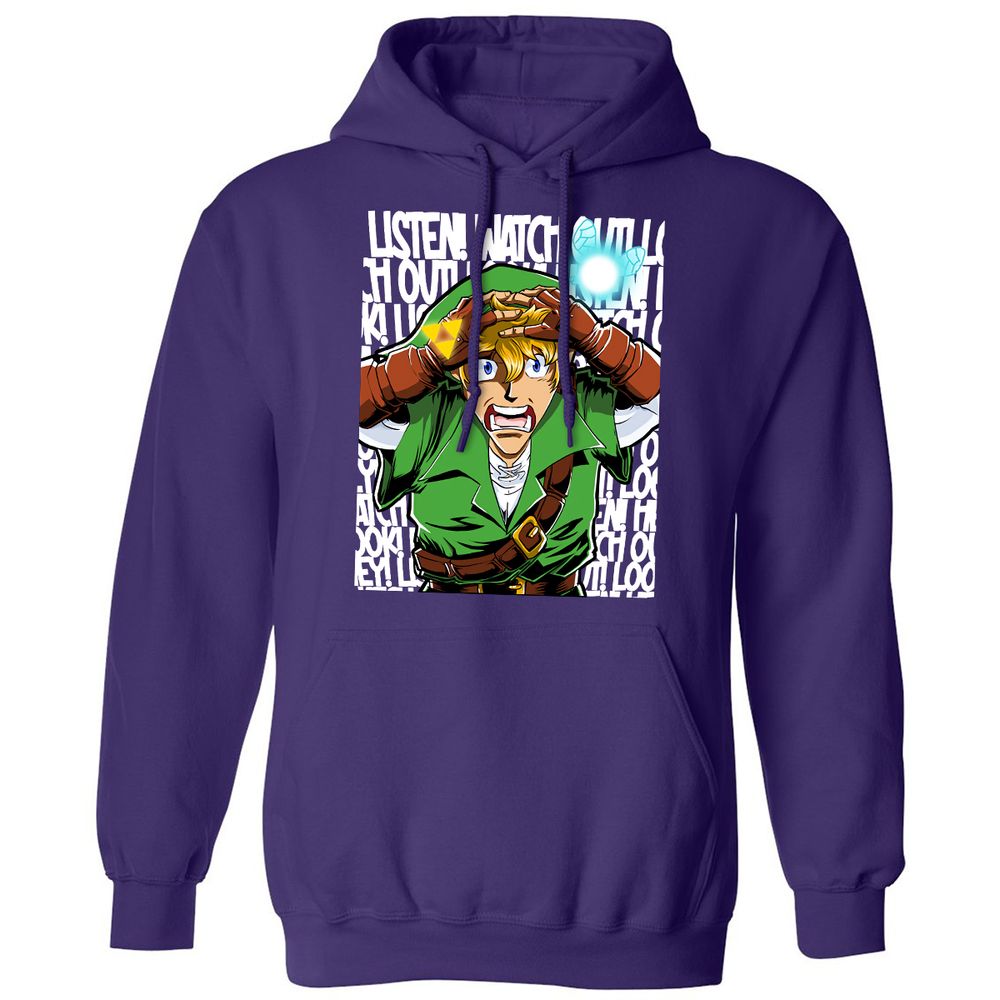 Classic Unisex Hoodie - KJEK48KP - Purple - 6