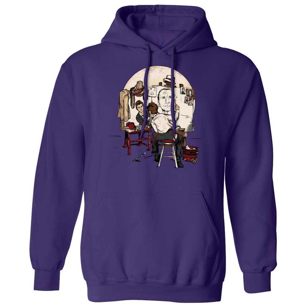 Classic Unisex Hoodie - VX9CTGGF - Purple - 6