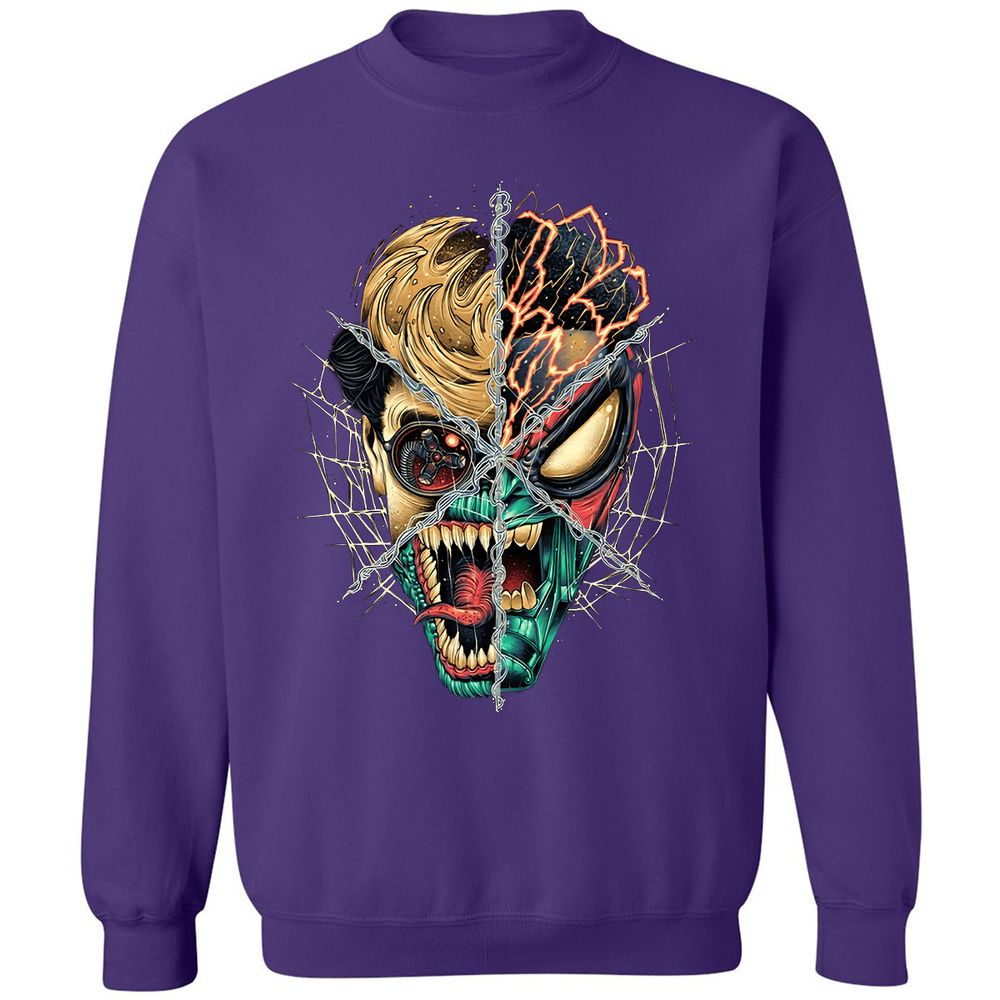 Classic Unisex Sweatshirt - YCAYCJBM - Purple - 6