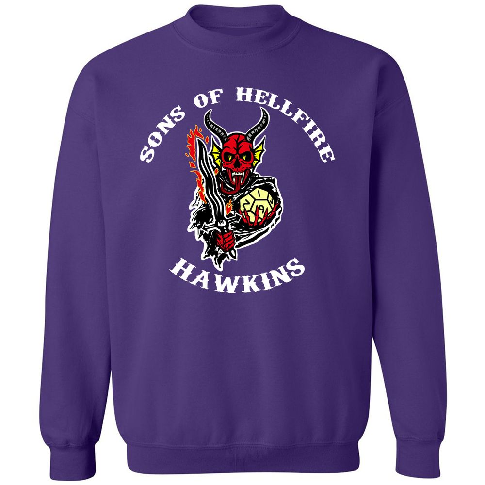 Classic Unisex Sweatshirt - FFJR28CX - Purple - 6