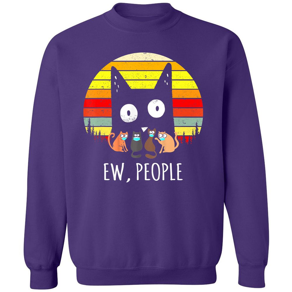 Classic Unisex Sweatshirt - A8LQE1ME - Purple - 6