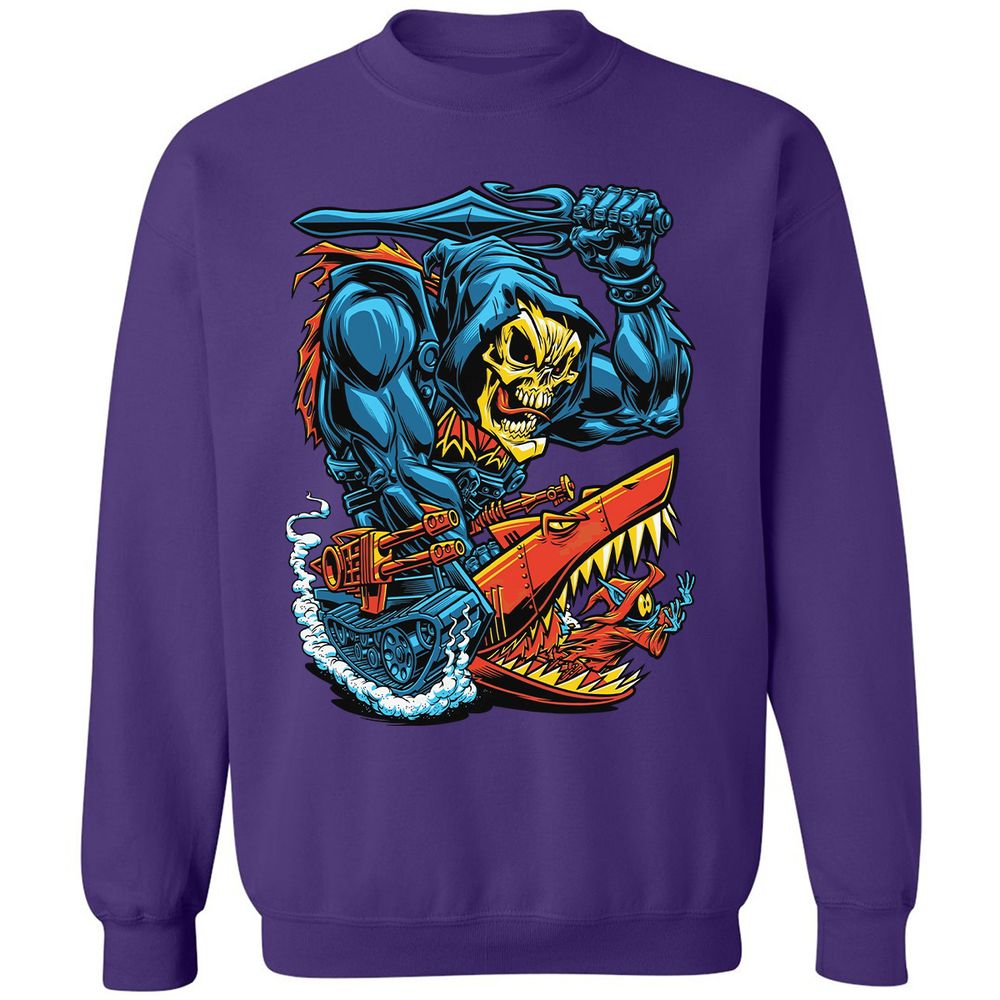 Classic Unisex Sweatshirt - 5KAV7NEE - Purple - 6
