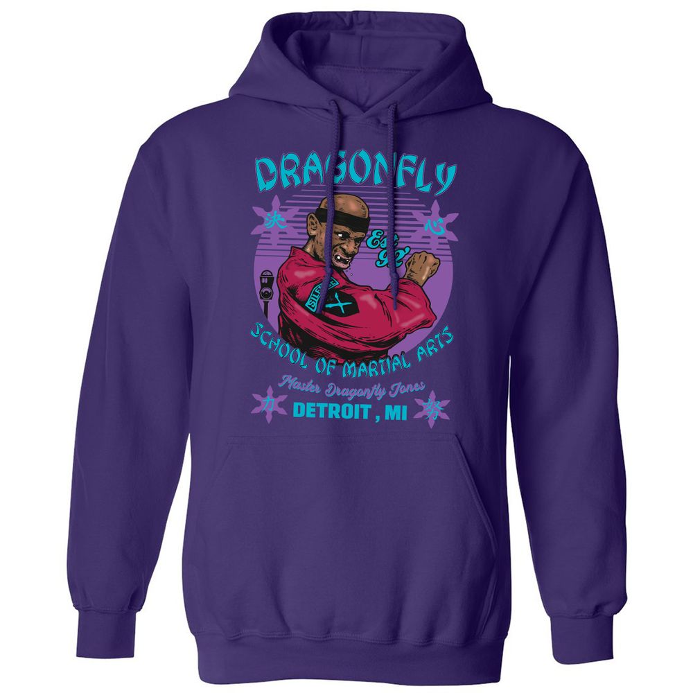 Classic Unisex Hoodie - HPG8S75P - Purple - 6