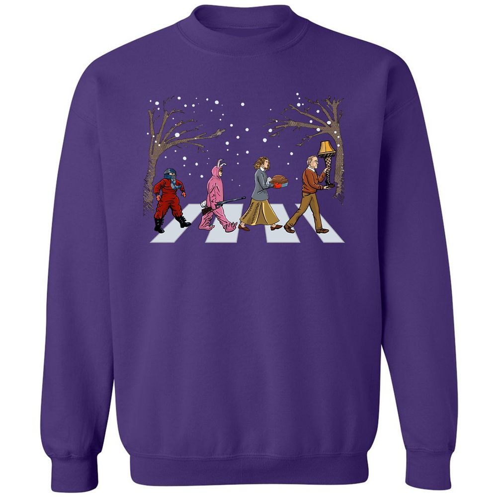 Classic Unisex Sweatshirt - BDUG2ZAL - Purple - 6