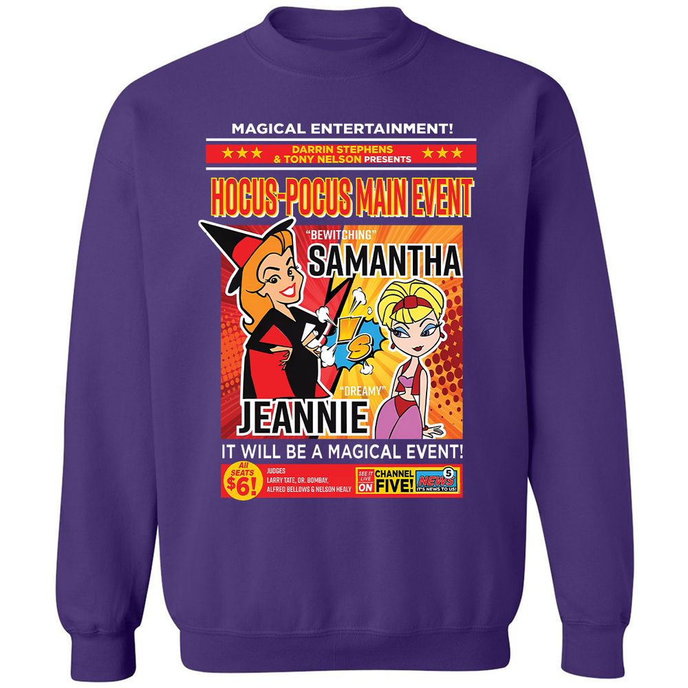 Classic Unisex Sweatshirt - T7CT391V - Purple - 6